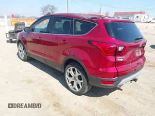 2019 Ford Escape Titanium with VIN 1FMCU9J96KUA11515, listed as a IAAI auction lot 41768523 with 48,007 mi miles. Bid and sale history available at carsss.com. Image 3.