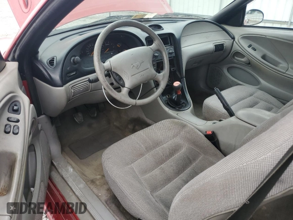 1997 Ford Mustang with VIN 1FALP4040VF152793, listed as a Copart auction lot 48961315 with 200,942 mi miles and Salvage Title. Bid and sale history available at carsss.com. Image 8.