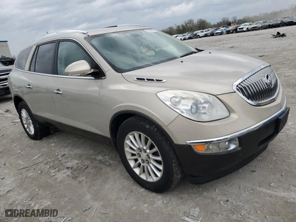2012 Buick Enclave Leather with VIN 5GAKVCED9CJ224004, listed as a Copart auction lot 51384045 with 142,380 mi miles and Salvage Title. Bid and sale history available at carsss.com. Image 4.