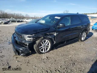 2023 Dodge Durango GT Plus with VIN 1C4RDJDG1PC688012, listed as a Copart auction lot 42230925 with 16,951 mi miles and Salvage Title. Bid and sale history available at carsss.com. Image 1.