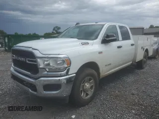 2022 Ram 2500 Tradesman with VIN 3C7WR4HJ1NG280179, listed as a Copart auction lot 61611855 with Not provided miles and Salvage title. Bid and sale history available at DreamBid. Image 1.