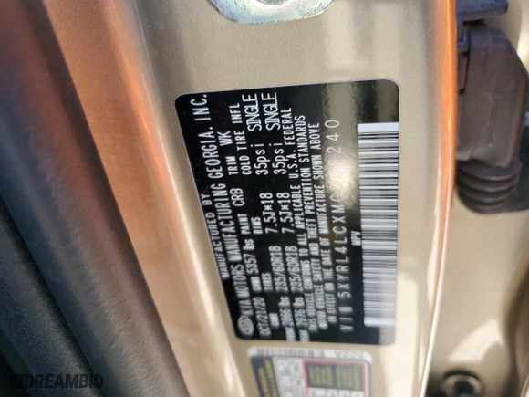 2021 Kia Sorento S with VIN 5XYRL4LCXMG006240, listed as a Copart auction lot 49976634 with 54,914 mi miles and Salvage Title. Bid and sale history available at carsss.com. Image 13.