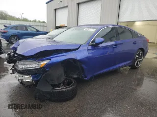 2020 Honda Accord Sport with VIN 1HGCV2F33LA007746, listed as a Copart auction lot 55618685 with 66,643 mi miles and Salvage title. Bid and sale history available at DreamBid. Image 1.