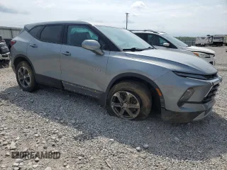 2023 Chevrolet Blazer LT с VIN 3GNKBHR45PS160277, выставлен на аукционе Copart как лот 54910665 с пробегом 29 338 миль миль и Списание • Salvage title. История ставок и продаж доступна на DreamBid. Изображение 4.
