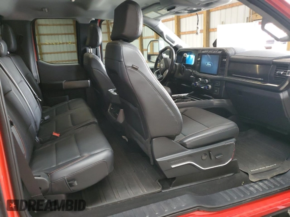 2024 Ford F-350 with VIN 1FT8X3BM1RED45148, listed as a Copart auction lot 50202555 with Not provided miles and Salvage title. Bid and sale history available at DreamBid. Image 12.