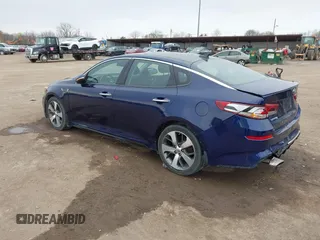 2019 Kia Optima LX with VIN 5XXGT4L38KG304763, listed as a IAAI auction lot 41977858 with 143,569 mi miles. Bid and sale history available at carsss.com. Image 3.