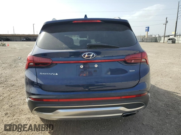 2022 Hyundai Santa Fe SEL with VIN 5NMS3DAJ6NH473438, listed as a Copart auction lot 48191605 with 46,744 mi miles and Salvage Title. Bid and sale history available at carsss.com. Image 6.