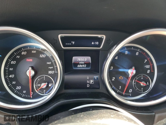 2018 Mercedes-Benz GLS with VIN 4JGDF6EE3JB021353, listed as a Copart auction lot 61946673 with 68,692 mi miles. Bid and sale history available at carsss.com. Image 9.