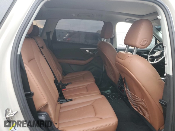2024 Audi Q7 Premium Plus with VIN WA1LXBF79RD010132, listed as a Copart auction lot 46537955 with 10,664 mi miles and Salvage title. Bid and sale history available at DreamBid. Image 11.
