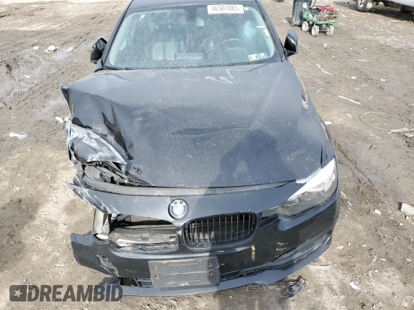 2016 BMW 3 Series 320i xDrive with VIN WBA8E5G53GNU21353, listed as a Copart auction lot 46501085 with 0 mi miles and Salvage Title. Bid and sale history available at carsss.com. Image 11.