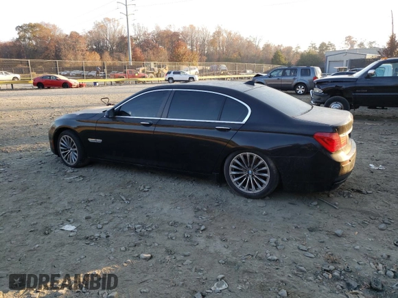 2011 BMW 7 Series 740Li with VIN WBAKB4C53BC392519, listed as a Copart auction lot 41449605 with 71,670 mi miles and Non Repairable. Bid and sale history available at carsss.com. Image 2.