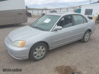 2002 Honda Civic EX with VIN 2HGES26792H578498, listed as a IAAI auction lot 42046739 with 218,271 mi miles. Bid and sale history available at carsss.com. Image 2.