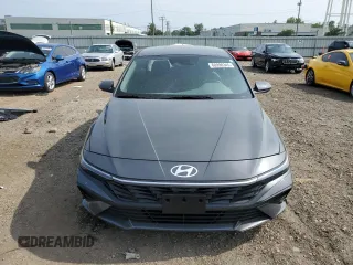 2024 Hyundai Elantra SE with VIN KMHLL4DG4RU784378, listed as a Copart auction lot 60990345 with 9,020 mi miles and Salvage title. Bid and sale history available at DreamBid. Image 5.