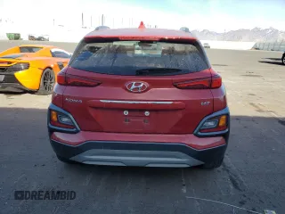 2020 Hyundai Kona Limited with VIN KM8K33A55LU492996, listed as a Copart auction lot 85441664 with 72,357 mi miles and Salvage Title. Bid and sale history available at carsss.com. Image 6.