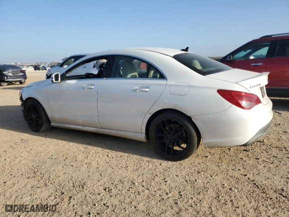 2018 Mercedes-Benz CLA with VIN WDDSJ4EB5JN672637, listed as a Copart auction lot 48123345 with 0 mi miles and Salvage Title. Bid and sale history available at carsss.com. Image 2.