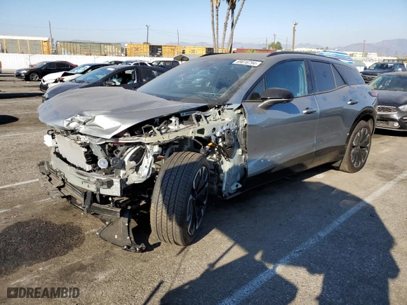 2024 Chevrolet Blazer EV eAWD RS with VIN 3GNKDCRJ7RS211509, listed as a Copart auction lot 69616794 with 6,576 mi miles and Salvage Title. Bid and sale history available at carsss.com. Image 1.