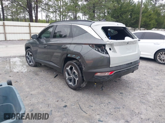 2024 Hyundai Tucson SEL Convenience with VIN KM8JCCD14RU182268, listed as a IAAI auction lot 41938942 with 15,683 mi miles and . Bid and sale history available at carsss.com. Image 3.