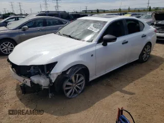 2015 Lexus GS 350 with VIN JTHCE1BLXFA003467, listed as a Copart auction lot 66467134 with 92,169 mi miles and Salvage Title. Bid and sale history available at carsss.com. Image 1.