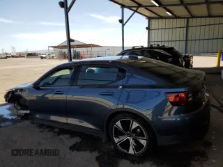 2024 Polestar 2 with VIN YSMFE3KA1RL214322, listed as a Copart auction lot 52883305 with 38,213 mi miles and Clean Title. Bid and sale history available at carsss.com. Image 2.