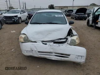 2003 Kia Rio with VIN KNADC125136274488, listed as a Copart auction lot 79561204 with 117,608 mi miles and Salvage Title. Bid and sale history available at carsss.com. Image 5.