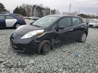 2015 Nissan LEAF SL with VIN 1N4AZ0CP9FC322927, listed as a Copart auction lot 88519705 with 58,552 mi miles and Salvage Title. Bid and sale history available at DreamBid. Image 1.