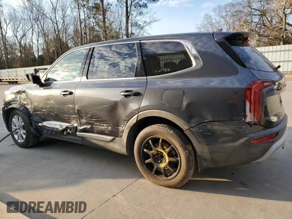 2020 Kia Telluride LX with VIN 5XYP24HC5LG043570, listed as a Copart auction lot 45135135 with 69,634 mi miles and Salvage Title. Bid and sale history available at carsss.com. Image 2.