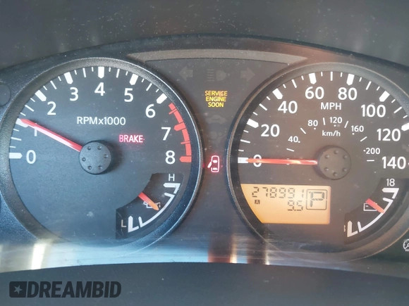 2008 Nissan Xterra S with VIN 5N1AN08U98C534956, listed as a IAAI auction lot 41518653 with 278,991 mi miles and . Bid and sale history available at DreamBid. Image 7.
