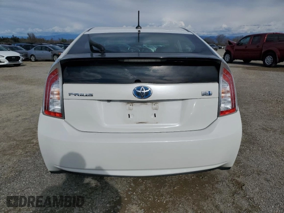 2014 Toyota Prius Four with VIN JTDKN3DU0E0378741, listed as a Copart auction lot 46109845 with 166,455 mi miles and Salvage Title. Bid and sale history available at carsss.com. Image 6.