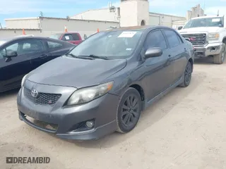 2010 Toyota Corolla with VIN 2T1BU4EE4AC451836, listed as a IAAI auction lot 41827824 with 188,436 mi miles. Bid and sale history available at carsss.com. Image 2.