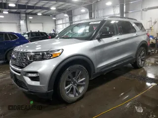 2022 Ford Explorer XLT с VIN 1FMSK8DH3NGB15185, выставлен на аукционе Copart как лот 57857555 с пробегом 75 541 миль миль и Списание • Salvage title. История ставок и продаж доступна на DreamBid. Изображение 1.