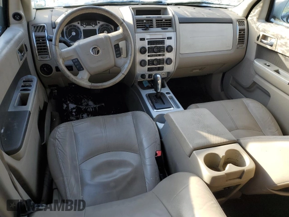 2009 Mercury Mariner Premier with VIN 4M2CU97G59KJ15603, listed as a Copart auction lot 88873995 with Not provided miles and Clean title. Bid and sale history available at DreamBid. Image 8.