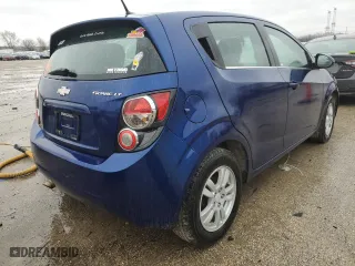 2014 Chevrolet Sonic LT with VIN 1G1JC6SH1E4138382, listed as a Copart auction lot 47669445 with 81,006 mi miles and Salvage Title. Bid and sale history available at carsss.com. Image 3.