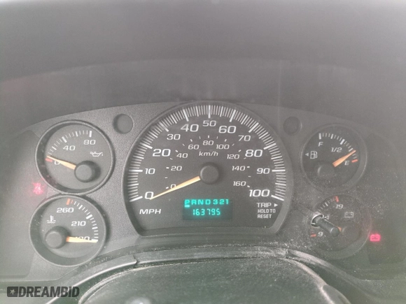 2007 GMC Savana Cargo Van with VIN 1GTFG15X671172541, listed as a Copart auction lot 86310954 with 163,795 mi miles and Salvage Title. Bid and sale history available at carsss.com. Image 9.