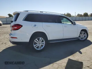 2017 Mercedes-Benz GLS 450 with VIN 4JGDF6EE4HA970944, listed as a Copart auction lot 73806694 with 60,429 mi miles and Salvage Title. Bid and sale history available at DreamBid. Image 3.