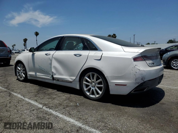 2015 Lincoln MKZ Hybrid with VIN 3LN6L2LU0FR603241, listed as a Copart auction lot 60703135 with 92,181 mi miles and Clean title. Bid and sale history available at DreamBid. Image 2.