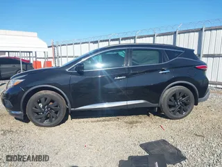 2017 Nissan Murano SV with VIN 5N1AZ2MG5HN194287, listed as a IAAI auction lot 41822225 with 39,450 mi miles. Bid and sale history available at carsss.com. Image 14.