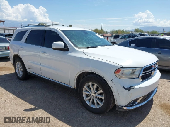 2014 Dodge Durango SXT with VIN 1C4RDHAG7EC561193, listed as a IAAI auction lot 42665946 with 179,977 mi miles and . Bid and sale history available at DreamBid. Image 1.