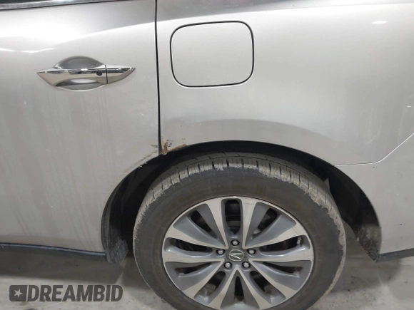 2014 Acura MDX Tech Pkg with VIN 5FRYD4H40EB041886, listed as a IAAI auction lot 41653047 with 85,888 mi miles. Bid and sale history available at carsss.com. Image 19.
