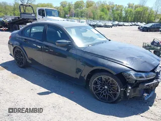 2025 BMW M3 Competition xDrive with VIN WBS33HJ05SFU14546, listed as a IAAI auction lot 42067298 with 367 mi miles and . Bid and sale history available at DreamBid. Image 1.