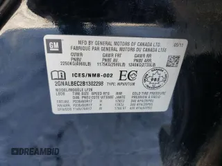 2011 Chevrolet Equinox LS with VIN 2GNALBEC2B1302298, listed as a Copart auction lot 52016725 with 182,934 mi miles and Clean Title. Bid and sale history available at DreamBid. Image 13.