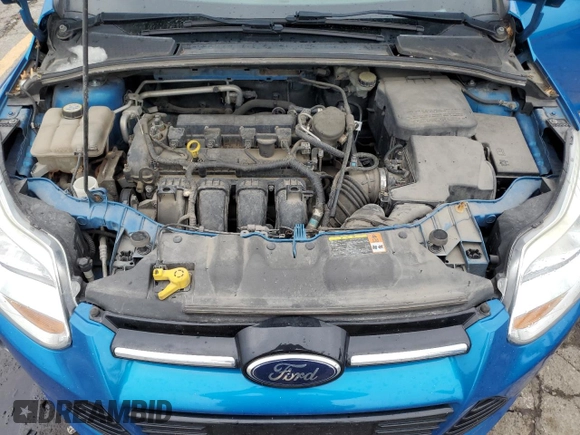 2012 Ford Focus SE with VIN 1FAHP3F26CL421626, listed as a Copart auction lot 61003655 with 78,356 mi miles and Clean title. Bid and sale history available at DreamBid. Image 11.