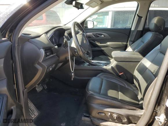 2021 Chevrolet Traverse Premier with VIN 1GNEVKKW8MJ250047, listed as a Copart auction lot 47120965 with 40,468 mi miles and Salvage Title. Bid and sale history available at carsss.com. Image 7.