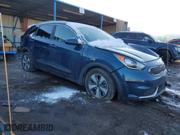 2018 Kia Niro FE with VIN KNDCB3LC2J5210022, listed as a Copart auction lot 82453194 with 80,547 mi miles and Salvage Title. Bid and sale history available at carsss.com. Image 4.