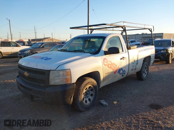 2013 Chevrolet Silverado 1500 Work Truck with VIN 1GCNCPEX4DZ347862, listed as a IAAI auction lot 41422324 with 274,044 mi miles and . Bid and sale history available at DreamBid. Image 2.