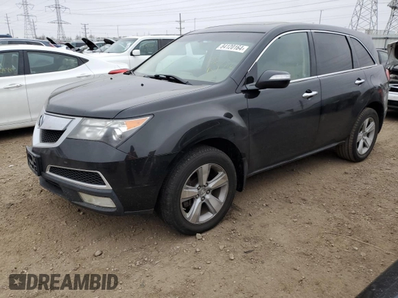 2010 Acura MDX with VIN 2HNYD2H21AH525374, listed as a Copart auction lot 84120164 with 196,989 mi miles and Clean Title. Bid and sale history available at carsss.com. Image 1.