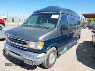 1999 Ford Econoline Cargo Recreational with VIN 1FDRE14L4XHA60812, listed as a IAAI auction lot 42127942 with 176,964 mi miles and . Bid and sale history available at DreamBid. Image 2.