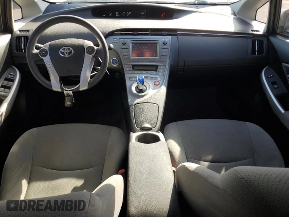 2013 Toyota Prius One with VIN JTDKN3DU3D5698878, listed as a Copart auction lot 51537085 with 95,575 mi miles and Salvage Title. Bid and sale history available at carsss.com. Image 8.