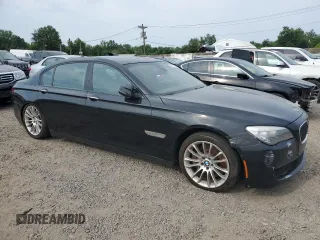 2013 BMW 7 Series 750Li xDrive z VIN WBAYF8C57DD141439, wystawiony jako Copart lot #59115935 z przebiegiem 150 830 mil mil oraz Czysty tytuł • Clean title. Historia ofert i sprzedaży dostępna na DreamBid. Obrazek 4.