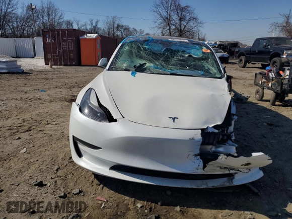 2023 Tesla Model 3 with VIN 5YJ3E1EA4PF566177, listed as a Copart auction lot 48504015 with Not Provided miles and Clean Title. Bid and sale history available at DreamBid. Image 5.