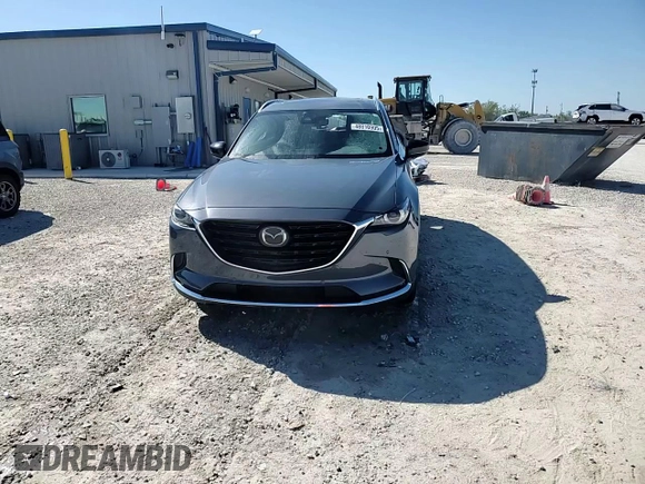 2023 Mazda CX-9 Carbon Edition with VIN JM3TCBDY8P0653953, listed as a Copart auction lot 48810905 with 27,677 mi miles and Salvage title. Bid and sale history available at DreamBid. Image 16.